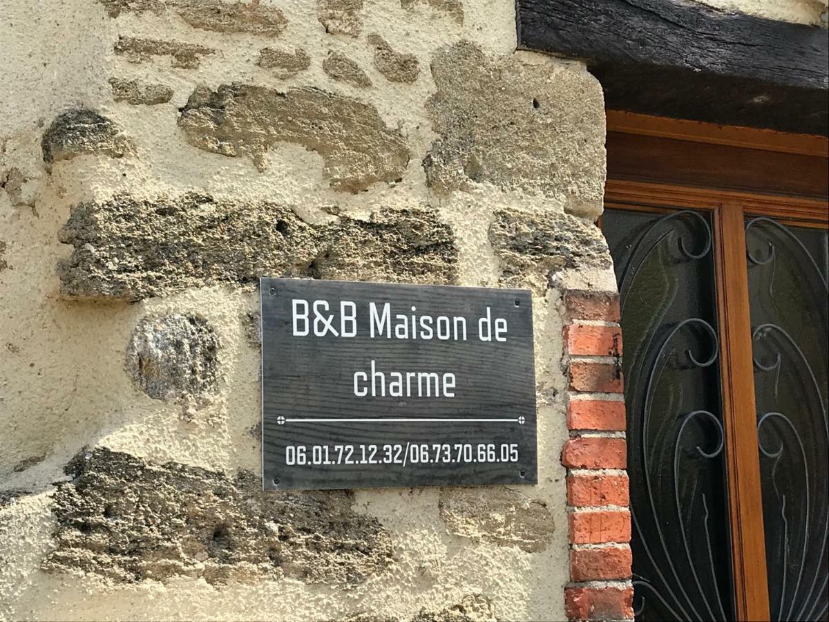 Maison De Charme Concourson-sur-Layon Exterior photo